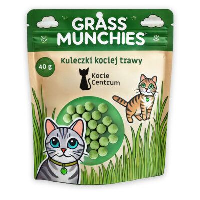 Kuleczki kociej trawy GrassMunchies