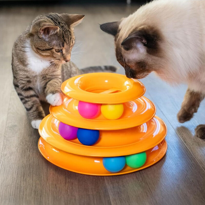 Wieża CatMotion z piłeczkami - obrazek 10