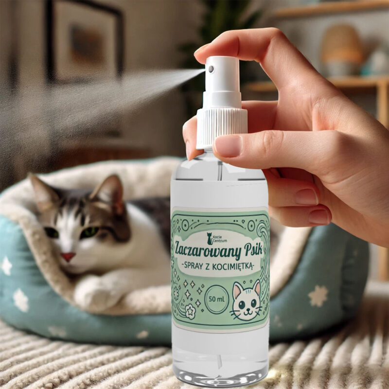Spray z kocimiętką Zaczarowany Psik - 50 ml - obrazek 3