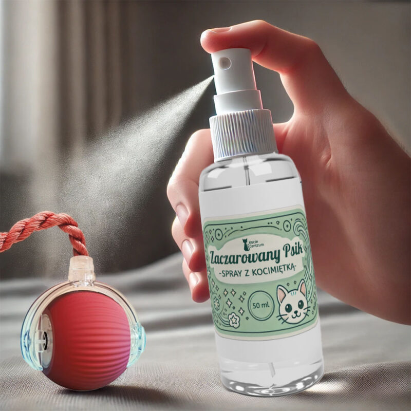 Spray z kocimiętką Zaczarowany Psik - 50 ml - obrazek 2