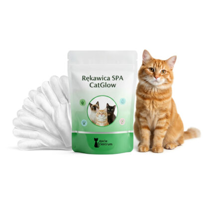 Rękawica SPA CatGlow dla kota - 6 sztuk