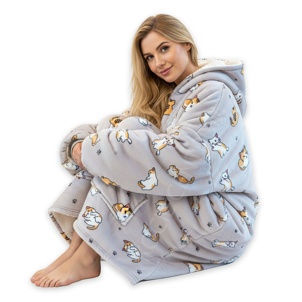 Ciepła KocoBluza LazyCat
