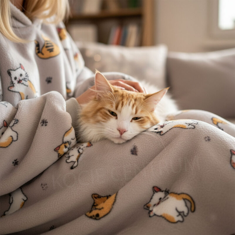 Ciepła KocoBluza LazyCat - obrazek 11