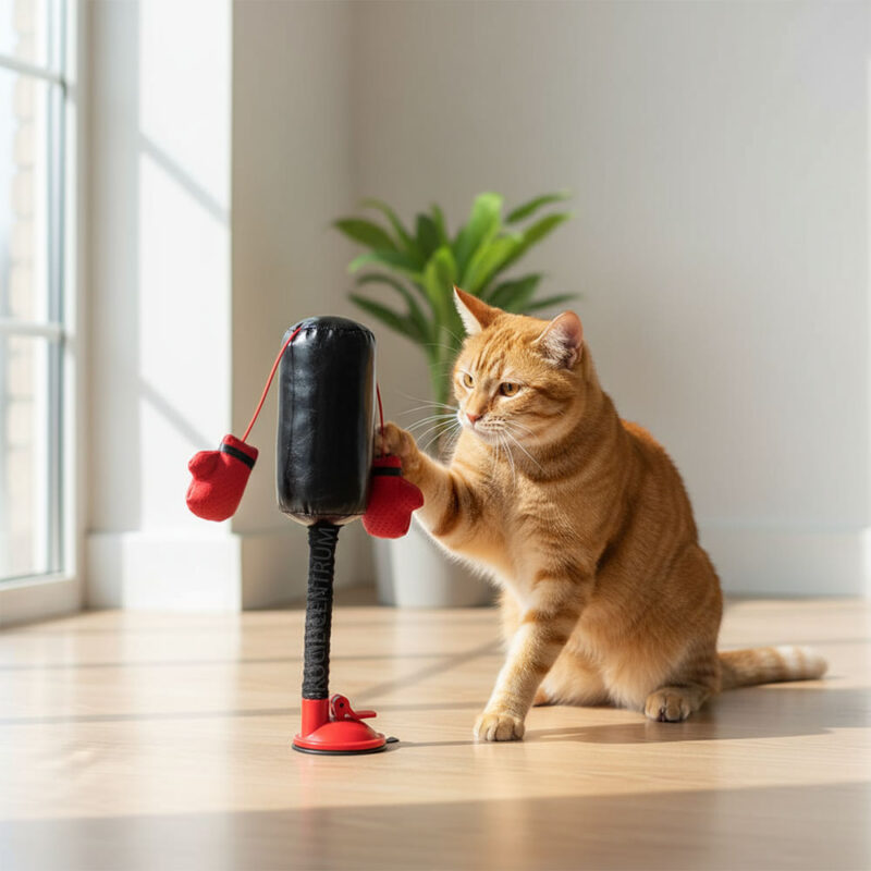 Koci Bokser PunchCat - obrazek 8