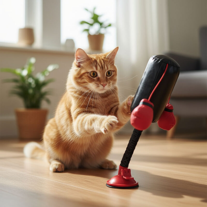 Koci Bokser PunchCat - obrazek 12