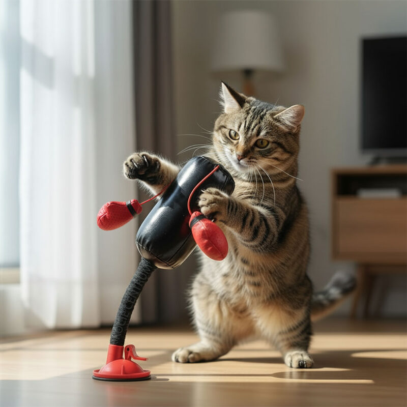 Koci Bokser PunchCat - obrazek 2