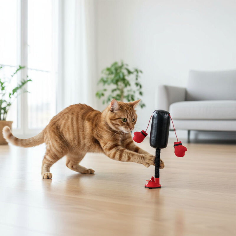 Koci Bokser PunchCat - obrazek 3
