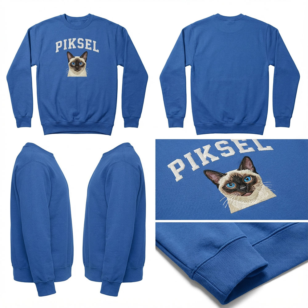 Mrucząca Bluza z Haftem Twojego Kota - obrazek 12